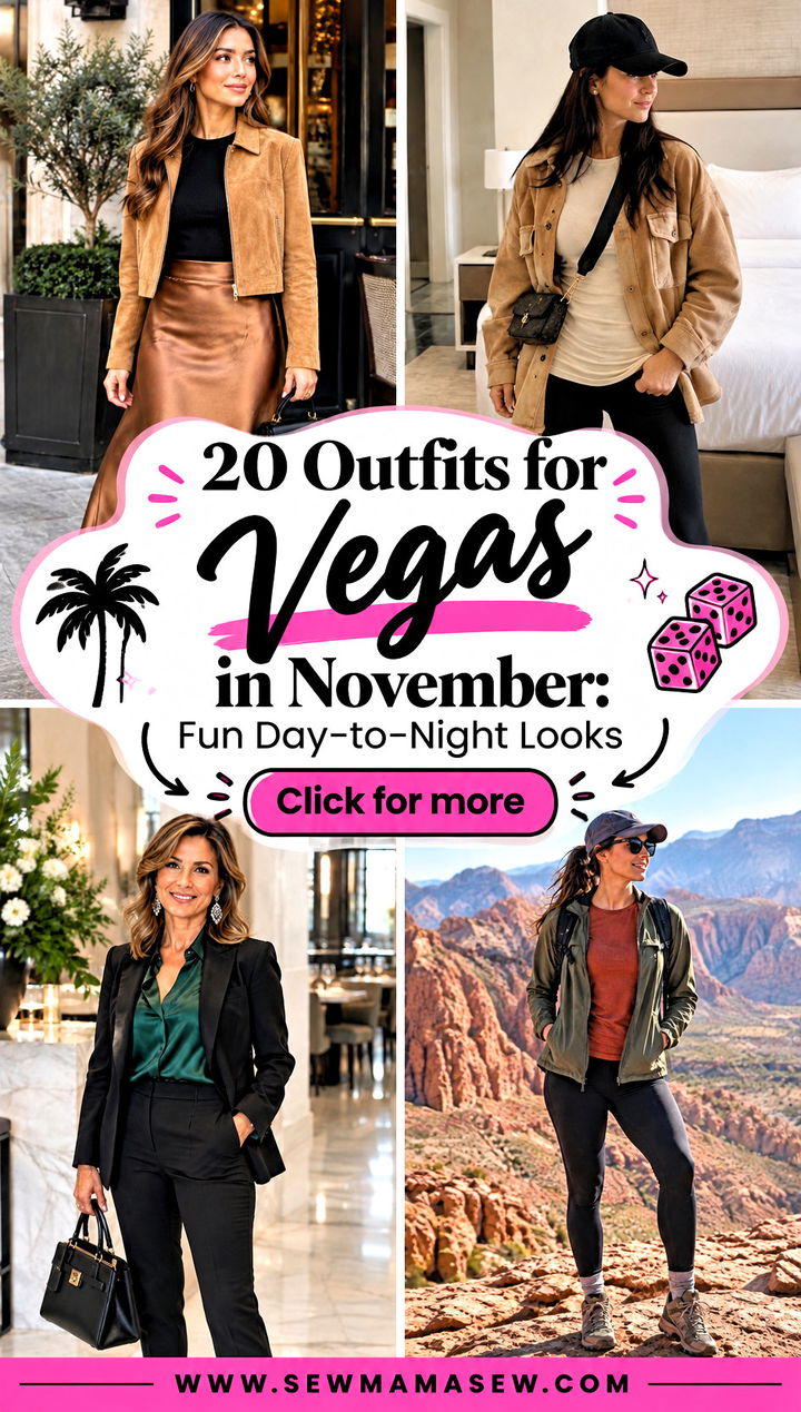 20 Outfits for Vegas in November Fun Day-to-Night Looks - 20 Outfits for Vegas in November: Fun Day-to-Night Looks