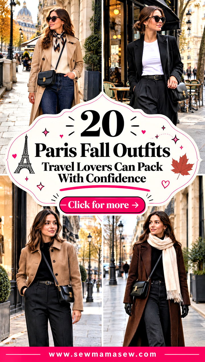 20 Paris Fall Outfits Travel Lovers Can Pack With Confidence - 20 Paris Fall Outfits Travel Lovers Can Pack With Confidence