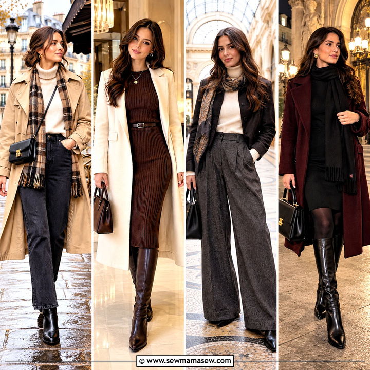 20 Paris In November Outfits for Cozy Chic City Exploring