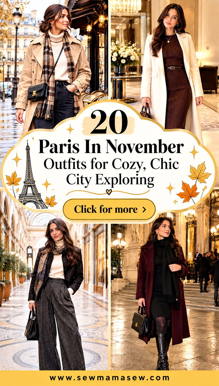 20 Paris In November Outfits for Cozy Chic City Exploring - 20 Paris In November Outfits for Cozy, Chic City Exploring
