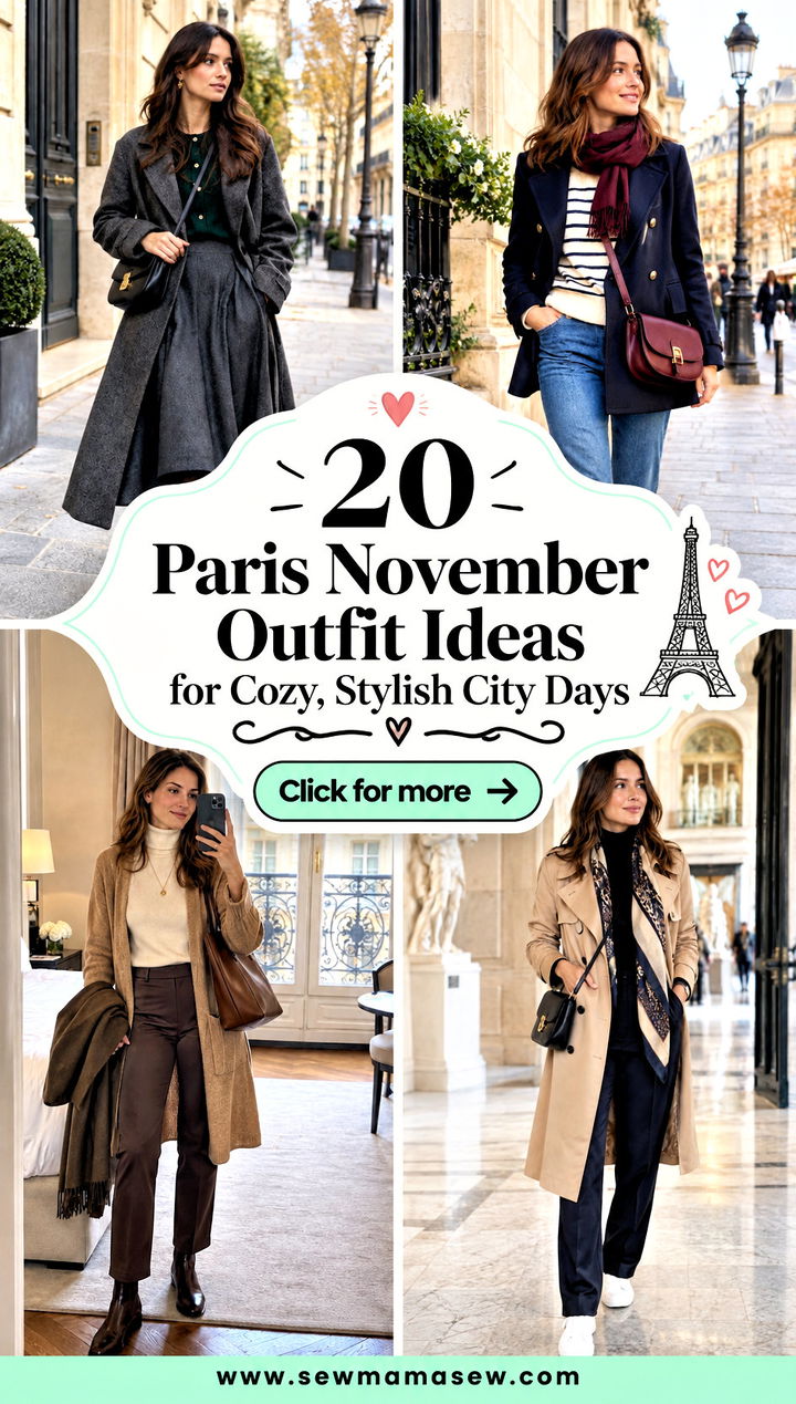 20 Paris November Outfit Ideas for Cozy Stylish City Days - 20 Paris November Outfit Ideas for Cozy, Stylish City Days