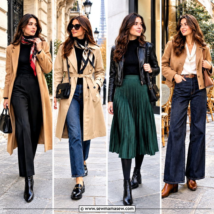 20 Paris October Outfit Ideas for Chic Autumn Adventures