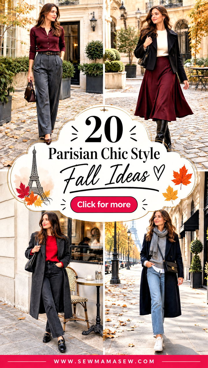 20 Parisian Chic Style Fall Ideas for Effortless City Looks - 20 Parisian Chic Style Fall Ideas for Effortless City Looks