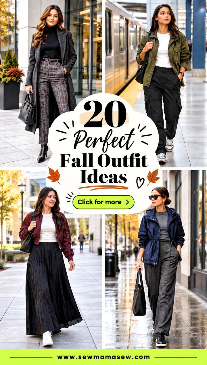 20 Perfect Fall Outfit Ideas for Cozy Stylish Everyday Wear - 20 Perfect Fall Outfit Ideas for Cozy, Stylish Everyday Wear