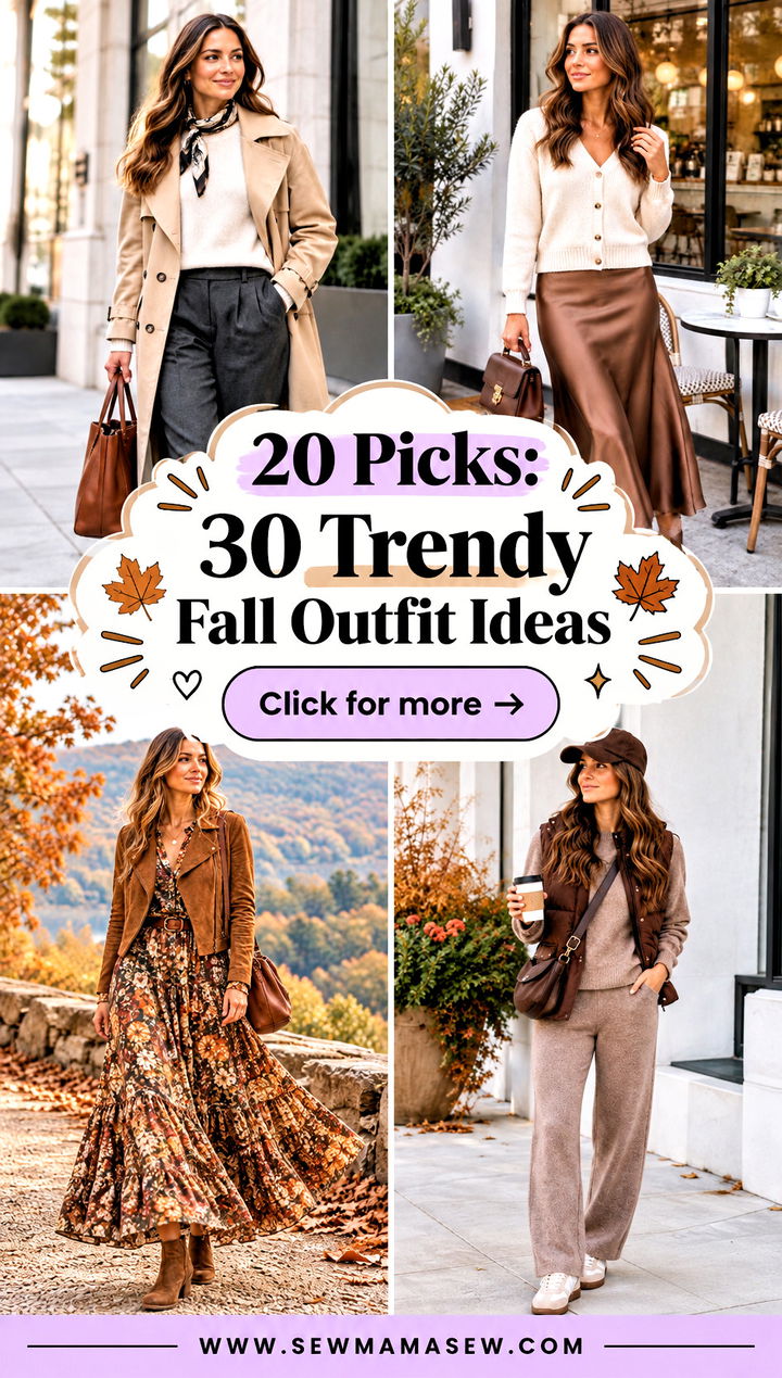 20 Picks 30 Trendy Fall Outfit Ideas for a Fresh Style Reset - 20 Picks: 30 Trendy Fall Outfit Ideas for a Fresh Style Reset
