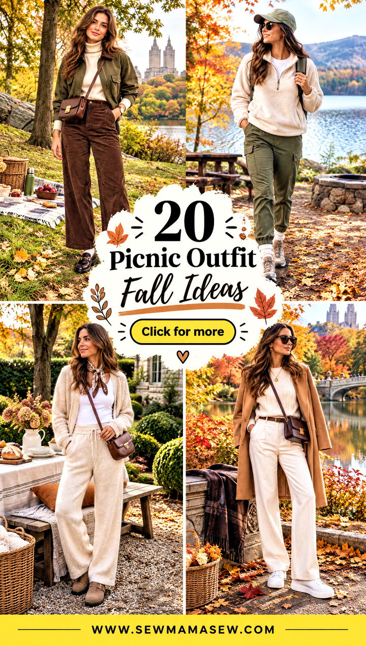 20 Picnic Outfit Fall Ideas for Charming Cozy Outdoor Dates - 20 Picnic Outfit Fall Ideas for Charming, Cozy Outdoor Dates