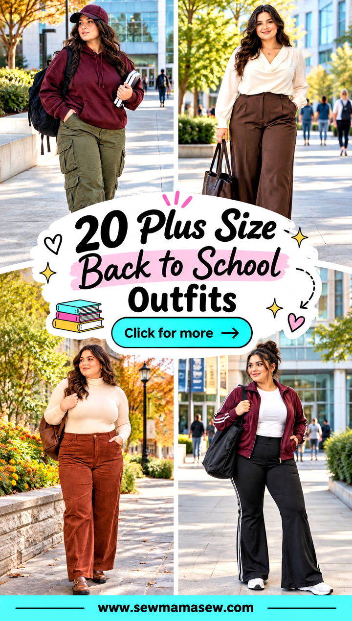 20 Plus Size Back to School Outfits for Confident Campus Days - 20 Plus Size Back to School Outfits for Confident Campus Days