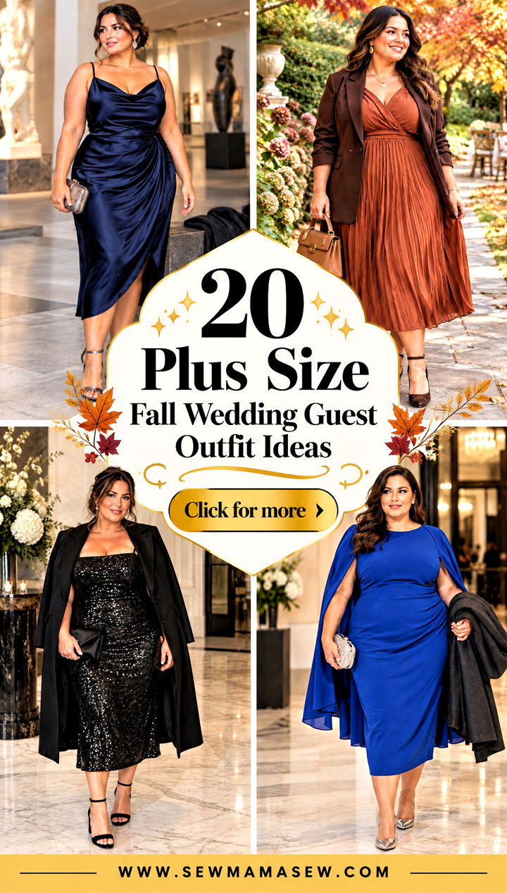 20 Plus Size Fall Wedding Guest Outfit Ideas Elegant Picks - 20 Plus Size Fall Wedding Guest Outfit Ideas: Elegant Picks