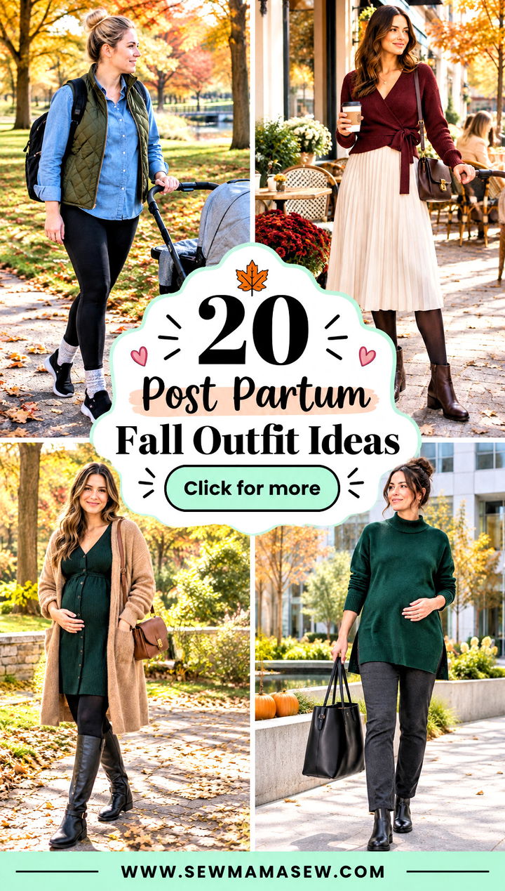 20 Post Partum Fall Outfit Ideas for Cozy Confident Days - 20 Post Partum Fall Outfit Ideas for Cozy, Confident Days