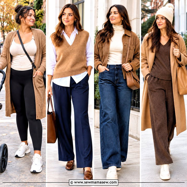 20 Postpartum Outfits Fall Cozy Looks for Busy New Moms
