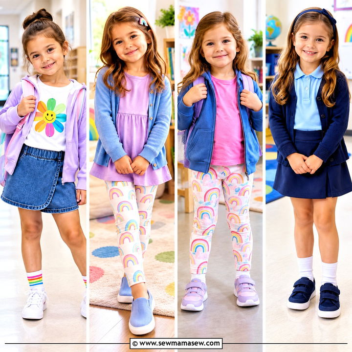 20 Pre K Outfits Girls Back To School Cute Playful Looks