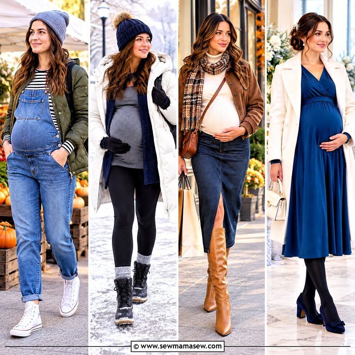 20 Pregnancy Outfits Autumn Winter for Cozy Everyday Style