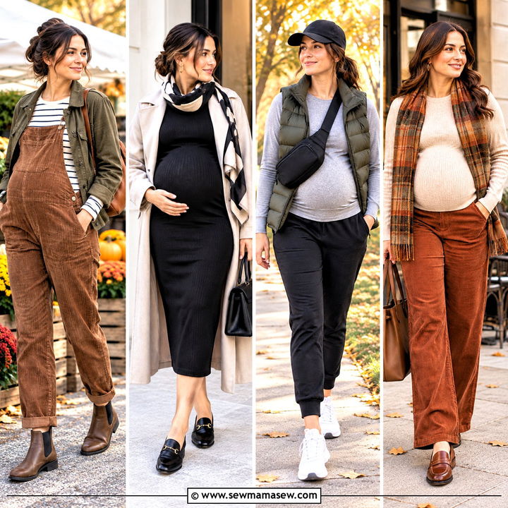 20 Pregnant Outfits Autumn Chic Layers for Your Growing Bump