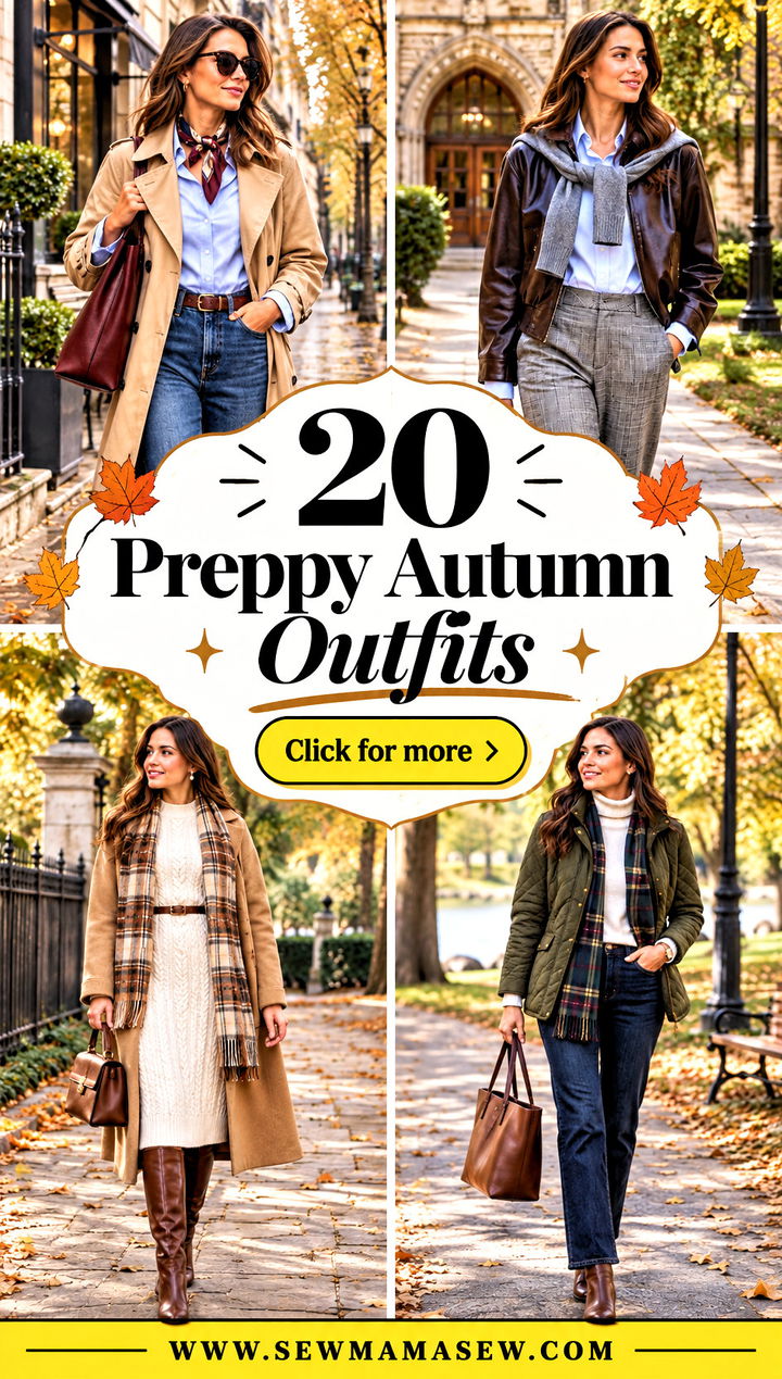20 Preppy Autumn Outfits for Effortlessly Polished Days - 20 Preppy Autumn Outfits for Effortlessly Polished Days