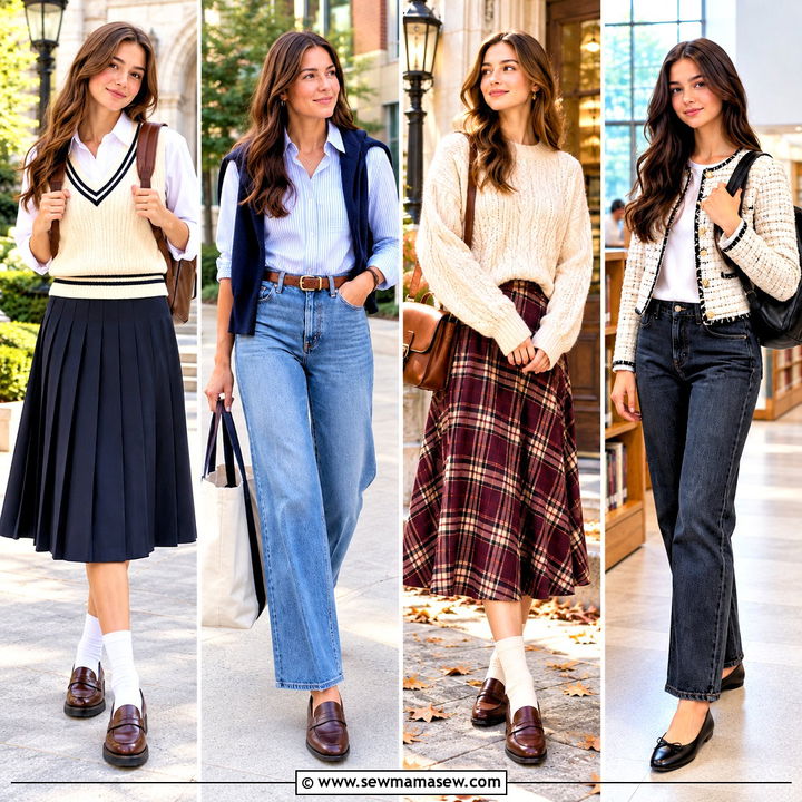 20 Preppy Back to School Outfits for a Fresh Polished Look