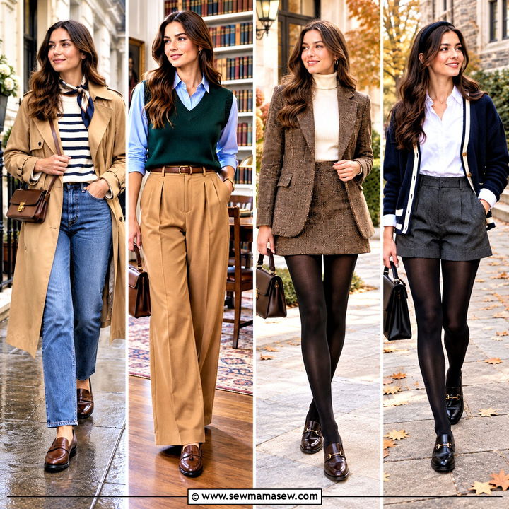 20 Preppy Fall Outfits for Women Who Love Timeless Style