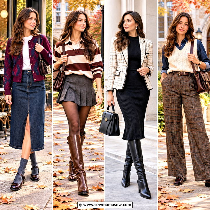 20 Preppy Outfits Fall Classic Looks for Cozy Campus Days