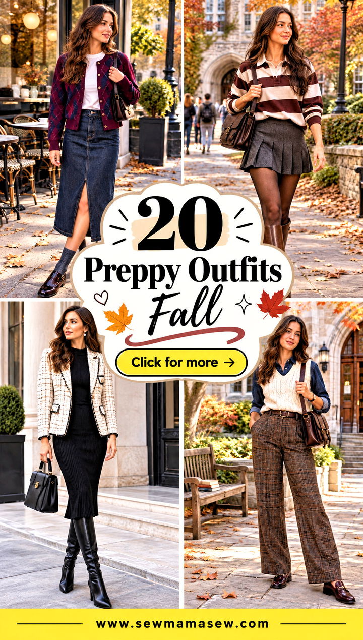 20 Preppy Outfits Fall Classic Looks for Cozy Campus Days - 20 Preppy Outfits Fall: Classic Looks for Cozy Campus Days