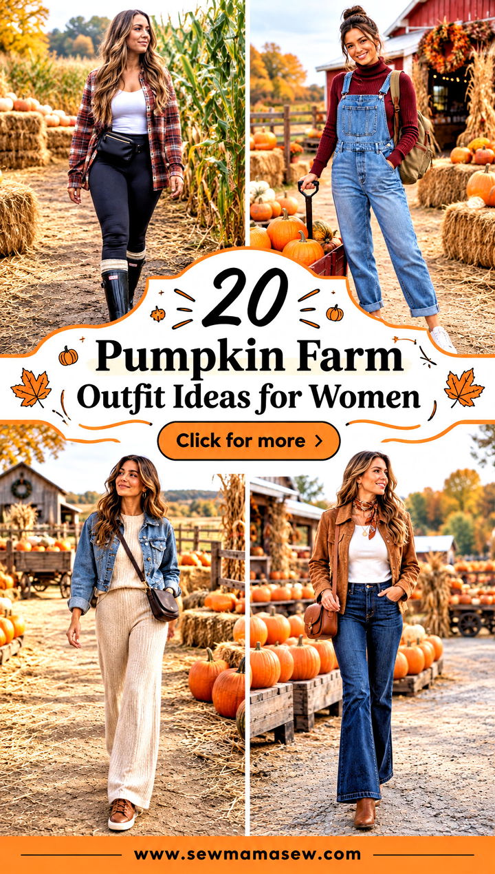 20 Pumpkin Farm Outfit Ideas for Women Cute Cozy Layers - 20 Pumpkin Farm Outfit Ideas for Women: Cute, Cozy Layers