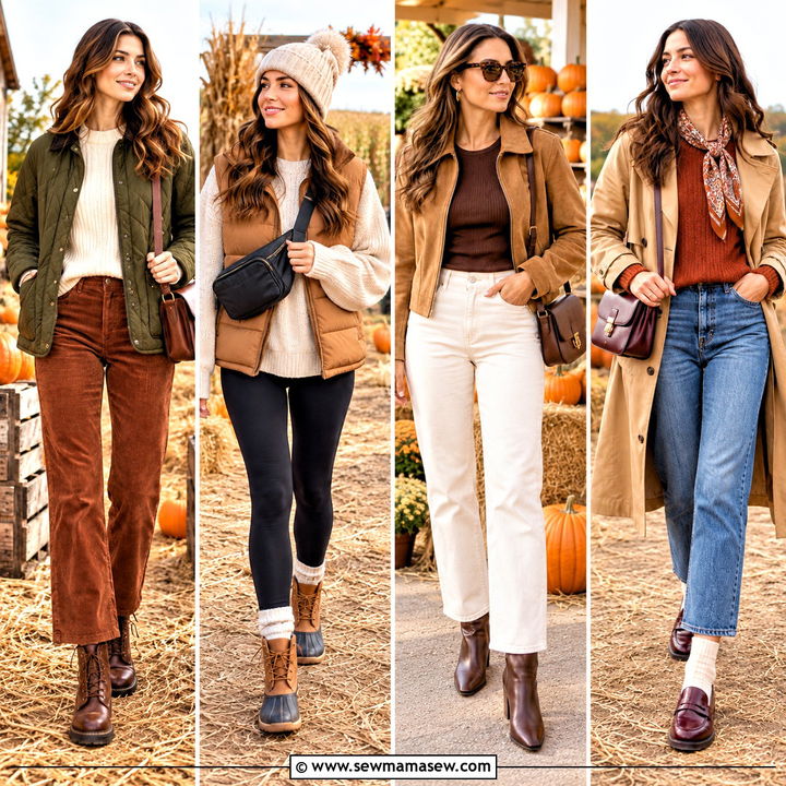 20 Pumpkin Outfit Ideas for Women for Charming Fall Days