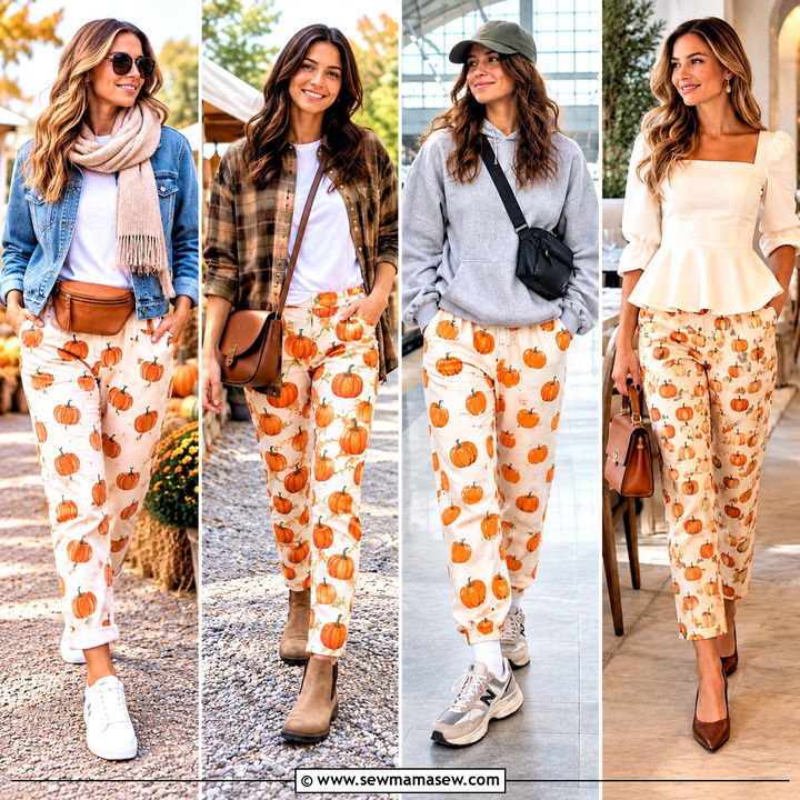 20 Pumpkin Pants Looks for Playful, Cozy Fall Celebrations