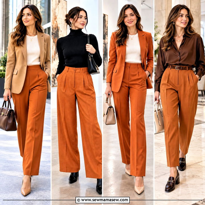 20 Pumpkin Pants Outfit Ideas for Cute Festive Fall Style
