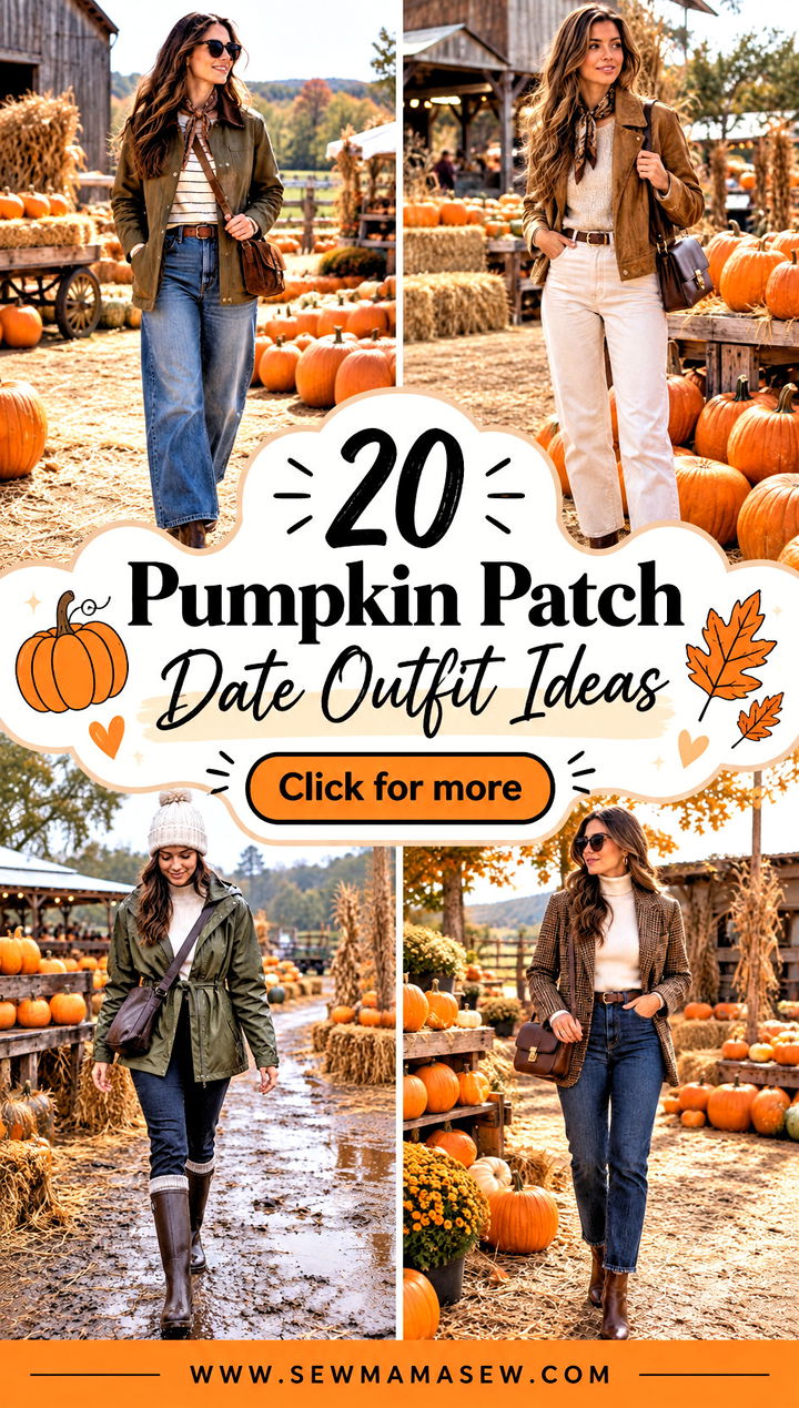 20 Pumpkin Patch Date Outfit Ideas for a Cozy Cute Day Out - 20 Pumpkin Patch Date Outfit Ideas for a Cozy, Cute Day Out