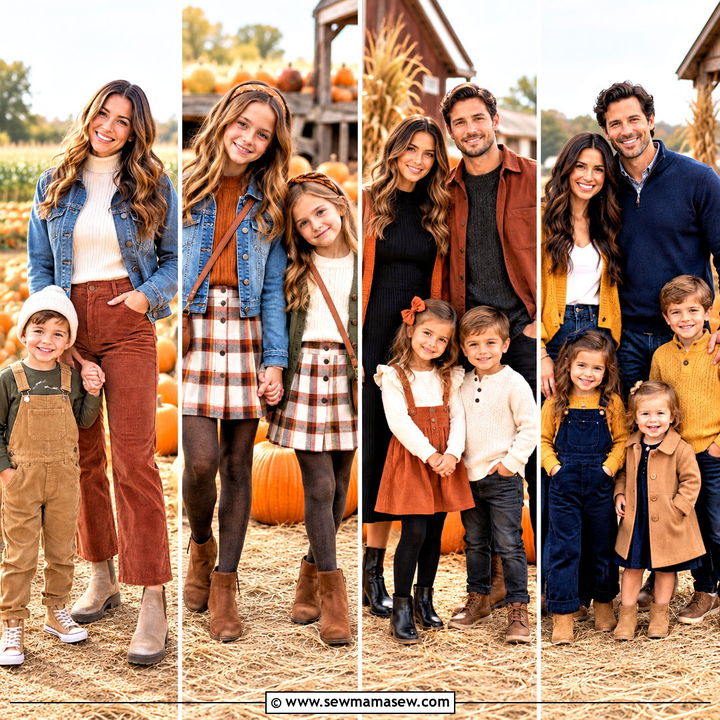 20 Pumpkin Patch Matching Outfits for Sweet Fall Memories