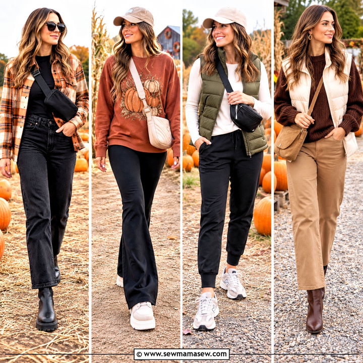 20 Pumpkin Patch Mom Outfit Ideas for Cozy Stylish Days
