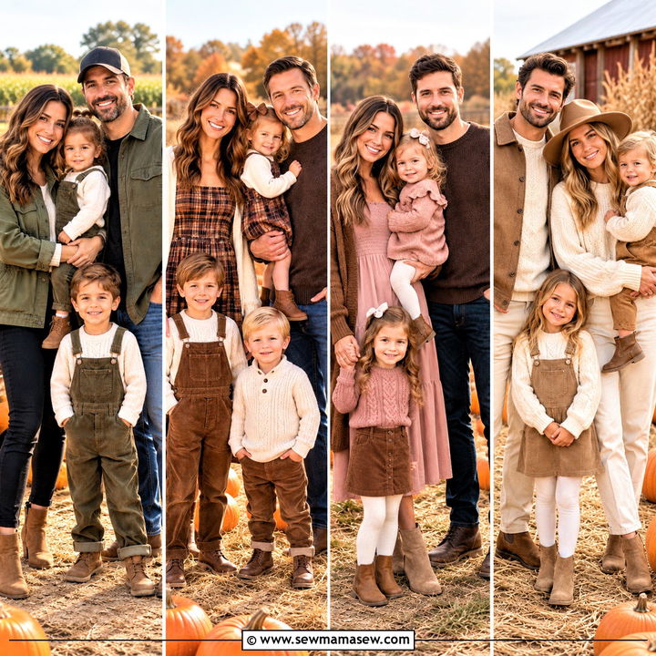 20 Pumpkin Patch Outfit Ideas for Family Cozy Fall Looks