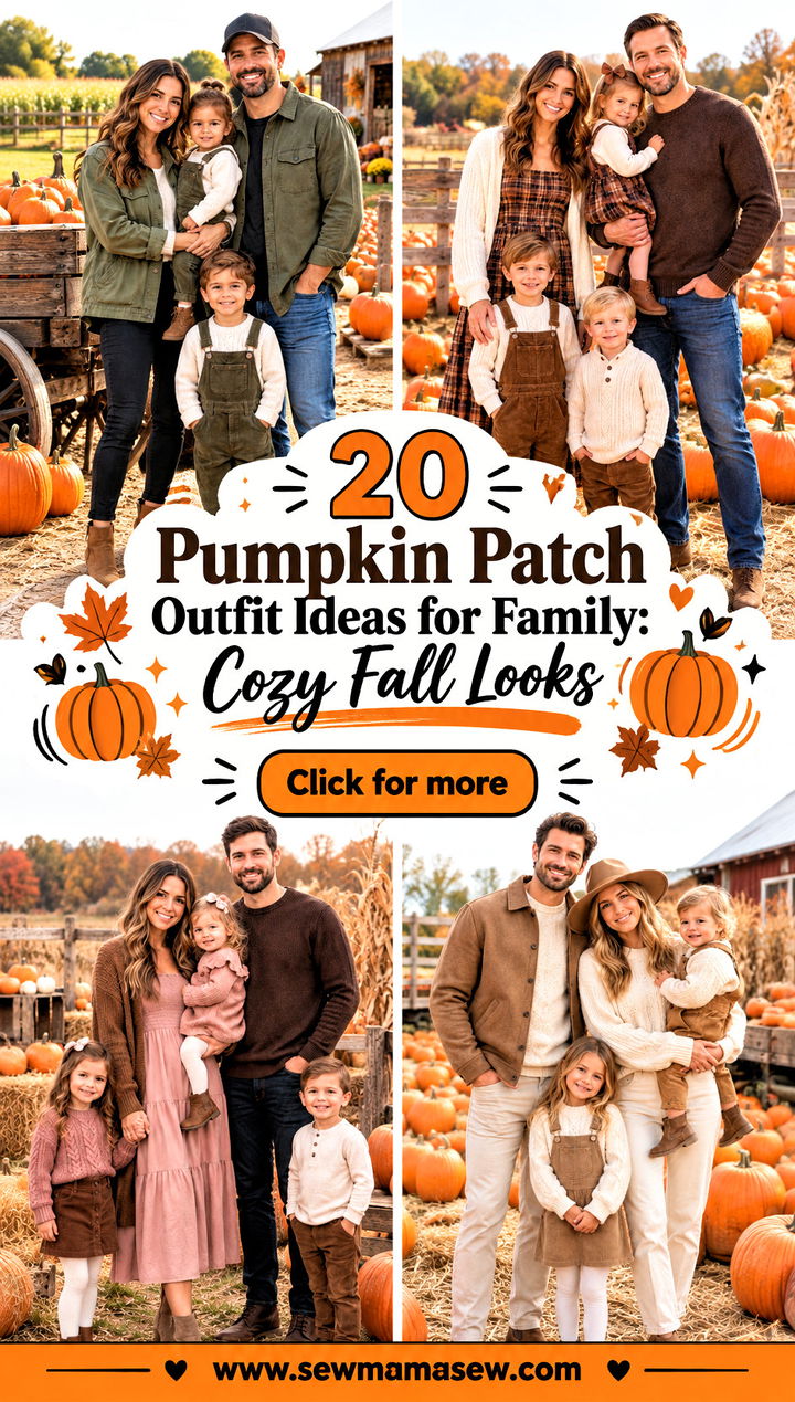 20 Pumpkin Patch Outfit Ideas for Family Cozy Fall Looks - 20 Pumpkin Patch Outfit Ideas for Family: Cozy Fall Looks