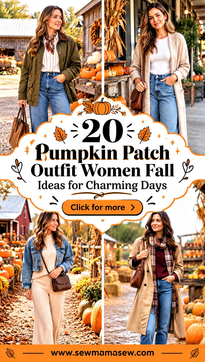 20 Pumpkin Patch Outfit Women Fall Ideas for Charming Days - 20 Pumpkin Patch Outfit Women Fall Ideas for Charming Days