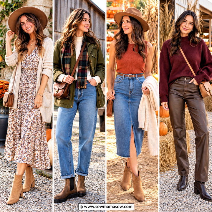 20 Pumpkin Patch Photoshoot Outfits for Sweet Fall Memories