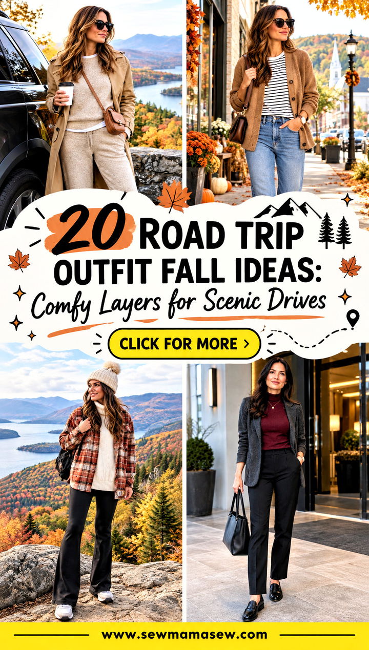 20 Road Trip Outfit Fall Ideas Comfy Layers for Scenic Drives - 20 Road Trip Outfit Fall Ideas: Comfy Layers for Scenic Drives