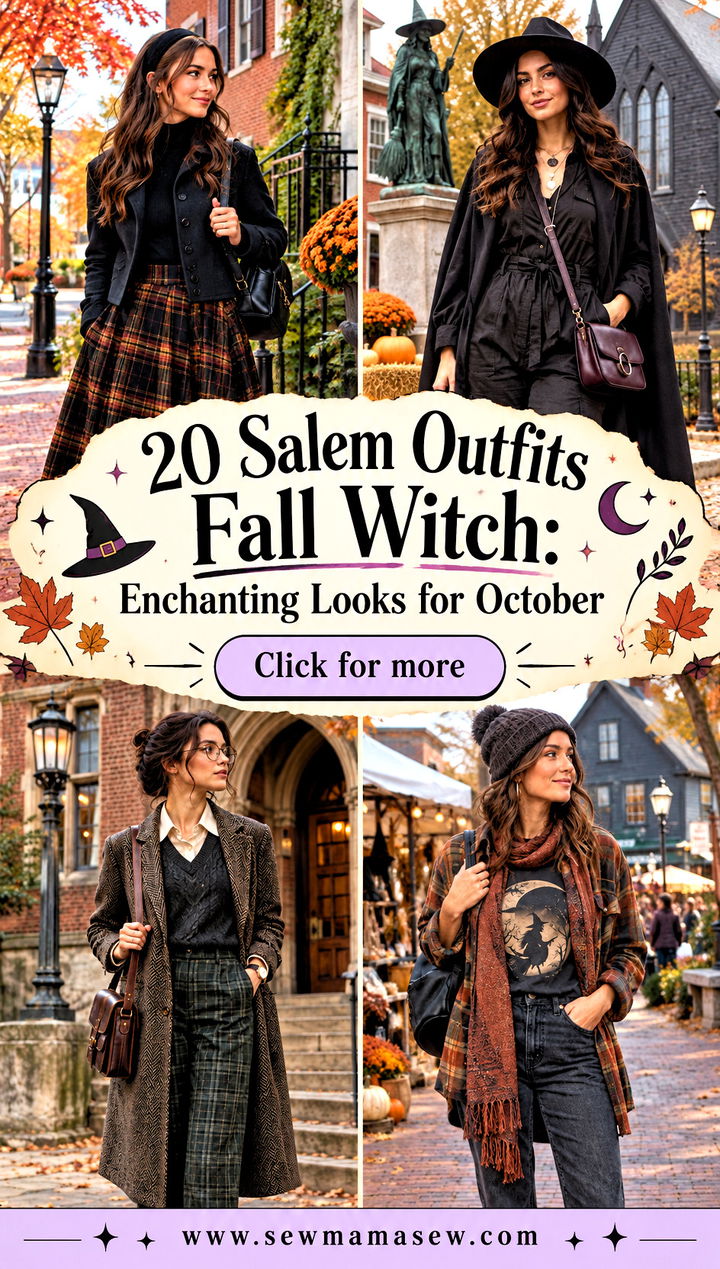 20 Salem Outfits Fall Witch Enchanting Looks for October - 20 Salem Outfits Fall Witch: Enchanting Looks for October