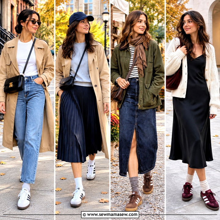 20 Samba Fall Outfits for Women for Effortless Everyday Chic