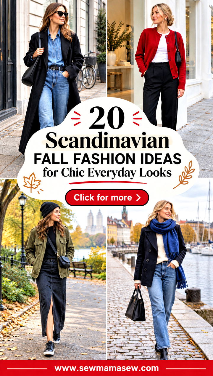 20 Scandinavian Fall Fashion Ideas for Chic Everyday Looks - 20 Scandinavian Fall Fashion Ideas for Chic Everyday Looks