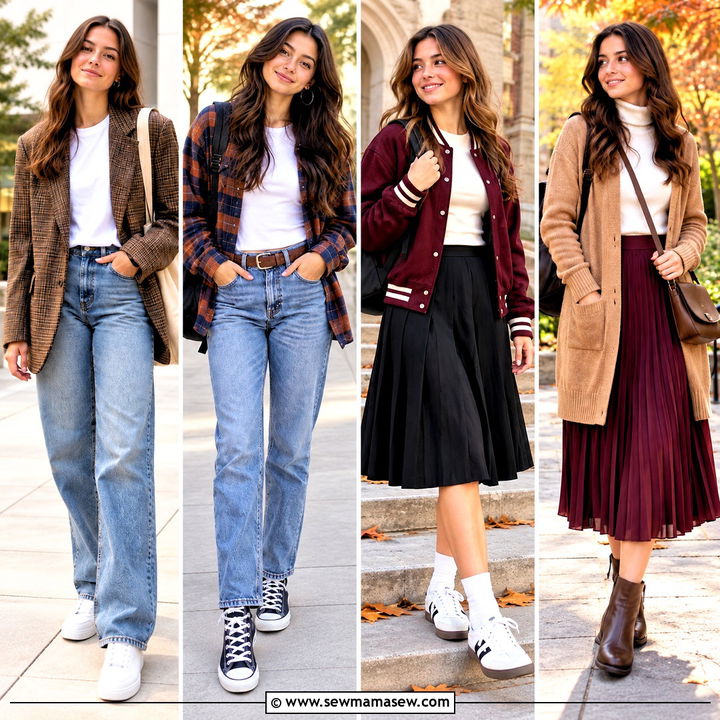 20 School Outfit Inspo Fall Ideas for a Confident New Term