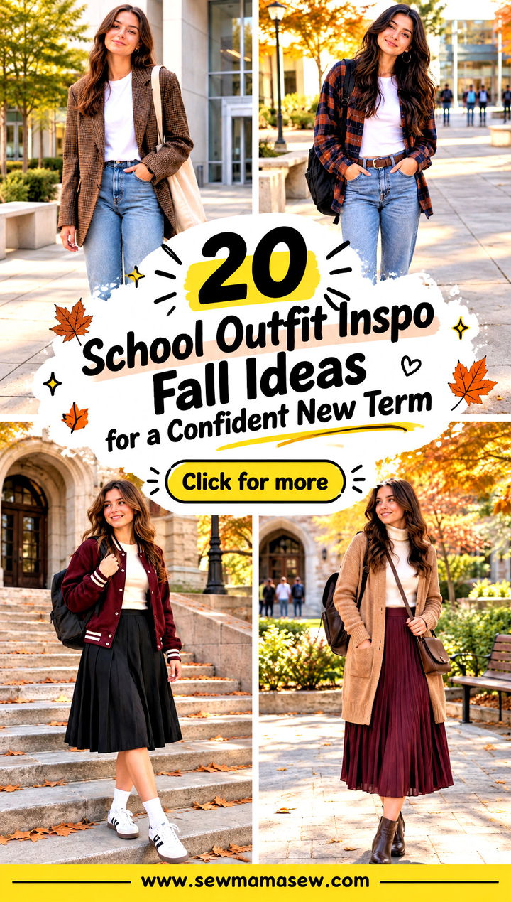 20 School Outfit Inspo Fall Ideas for a Confident New Term - 20 School Outfit Inspo Fall Ideas for a Confident New Term