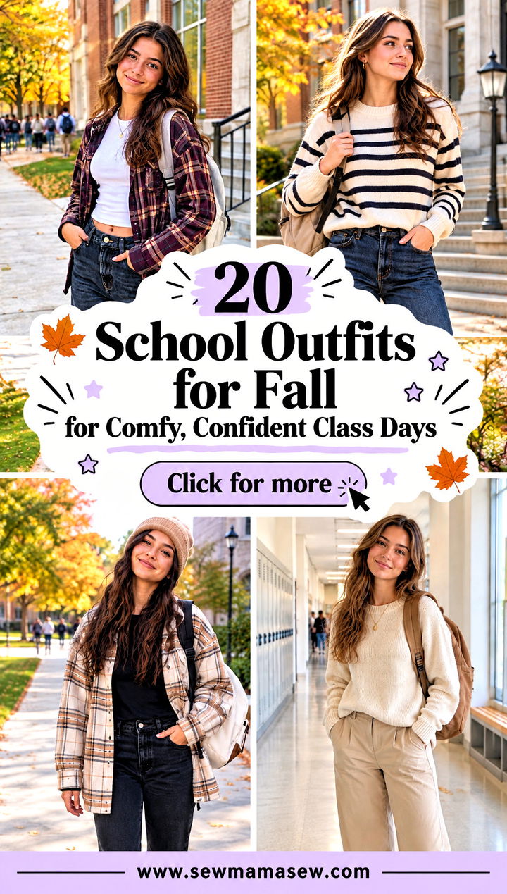 20 School Outfits for Fall for Comfy Confident Class Days - 20 School Outfits for Fall for Comfy, Confident Class Days