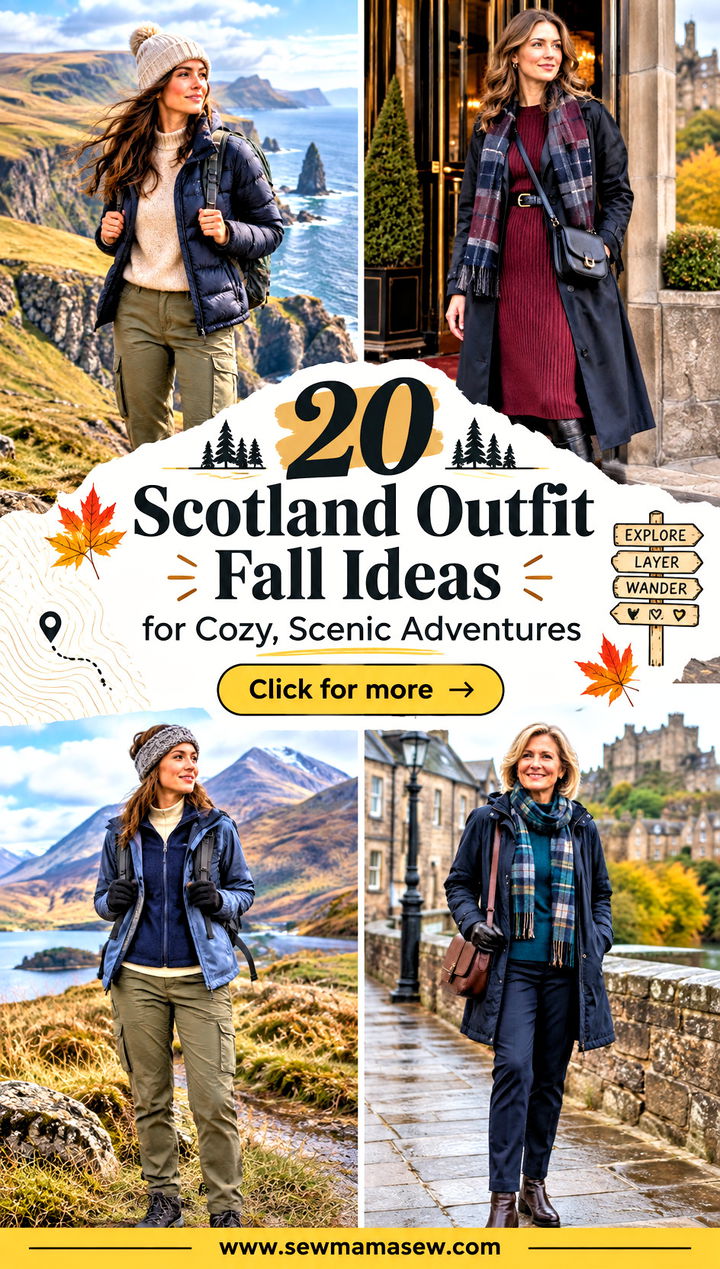 20 Scotland Outfit Fall Ideas for Cozy Scenic Adventures - 20 Scotland Outfit Fall Ideas for Cozy, Scenic Adventures