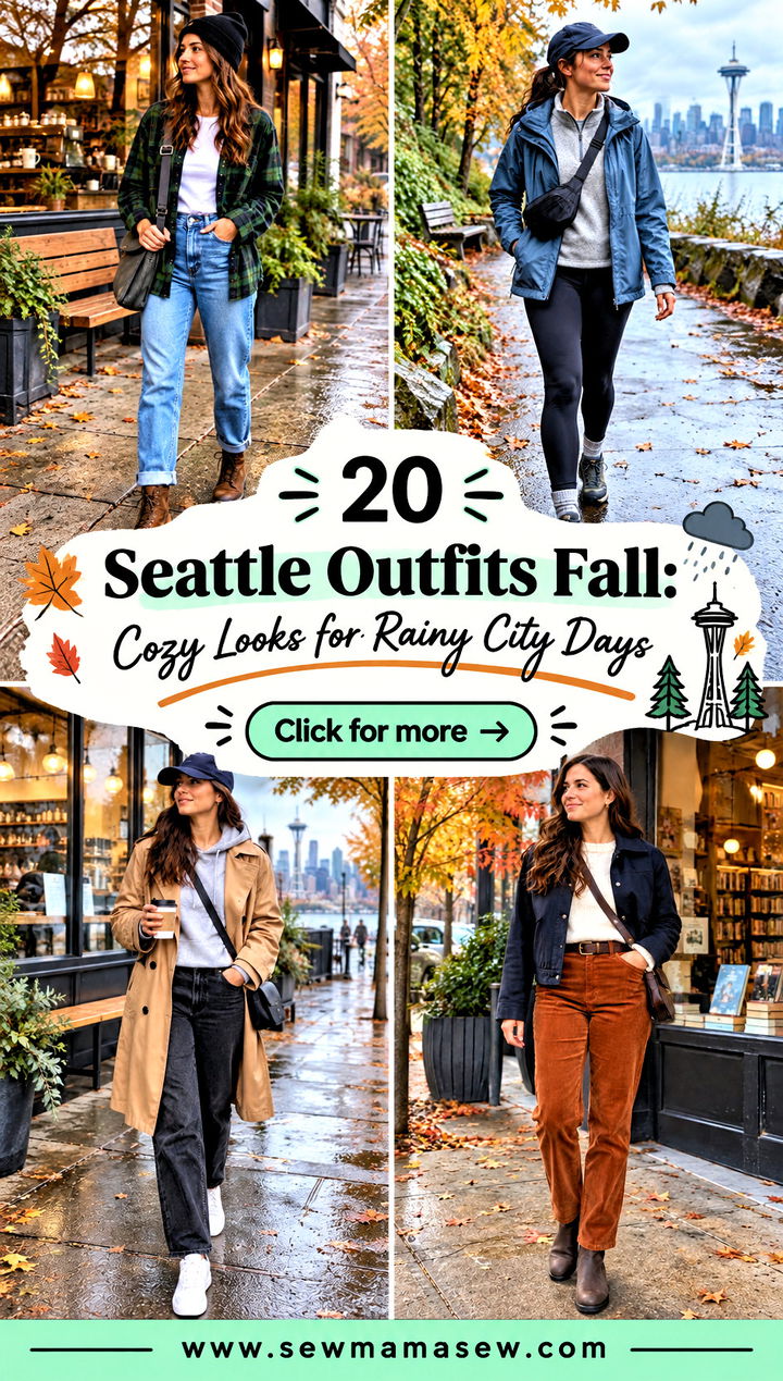 20 Seattle Outfits Fall Cozy Looks for Rainy City Days - 20 Seattle Outfits Fall: Cozy Looks for Rainy City Days