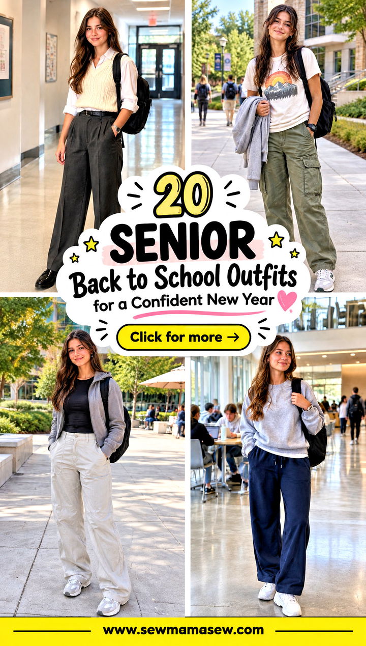 20 Senior Back to School Outfits for a Confident New Year - 20 Senior Back to School Outfits for a Confident New Year