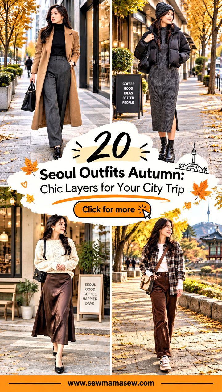 20 Seoul Outfits Autumn Chic Layers for Your City Trip - 20 Seoul Outfits Autumn: Chic Layers for Your City Trip