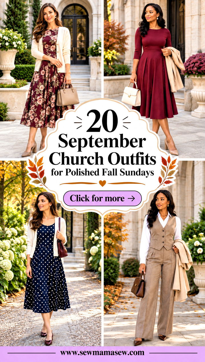 20 September Church Outfits for Polished Fall Sundays - 20 September Church Outfits for Polished Fall Sundays