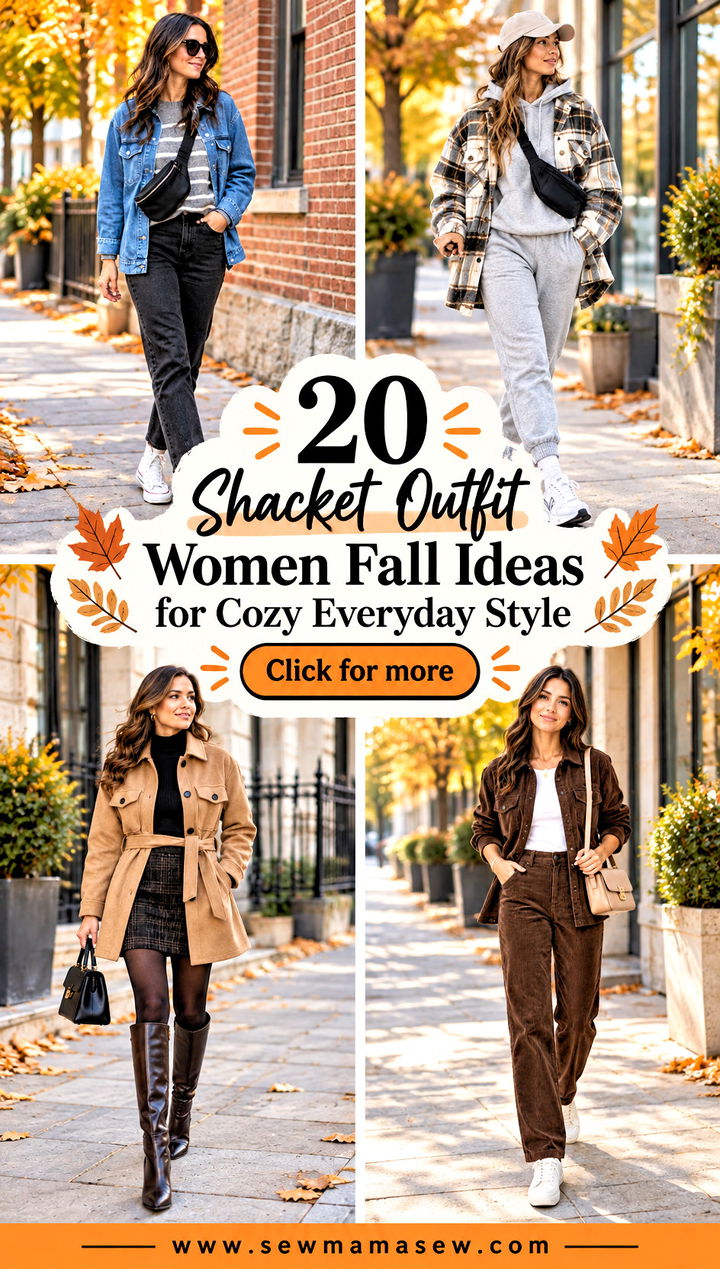 20 Shacket Outfit Women Fall Ideas for Cozy Everyday Style - 20 Shacket Outfit Women Fall Ideas for Cozy Everyday Style