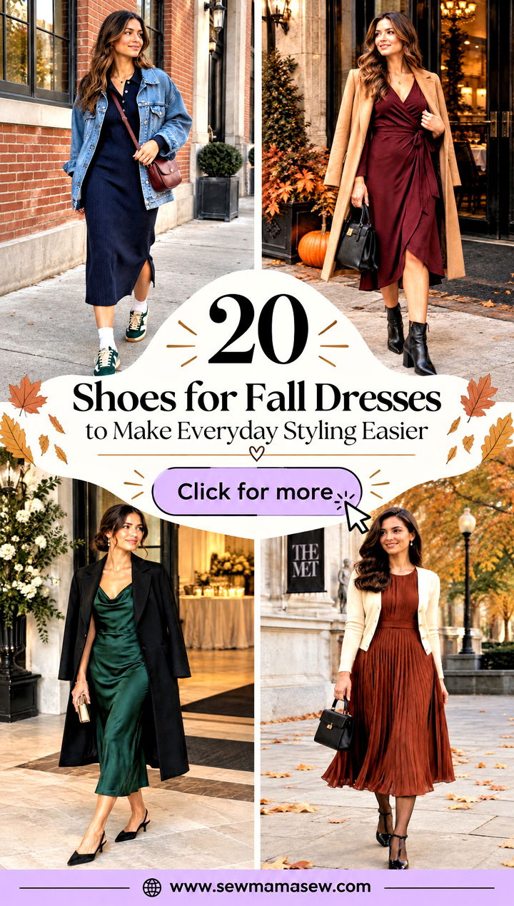 20 Shoes for Fall Dresses to Make Everyday Styling Easier - 20 Shoes for Fall Dresses to Make Everyday Styling Easier