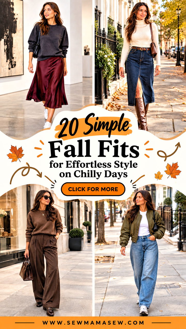 20 Simple Fall Fits for Effortless Style on Chilly Days - 20 Simple Fall Fits for Effortless Style on Chilly Days