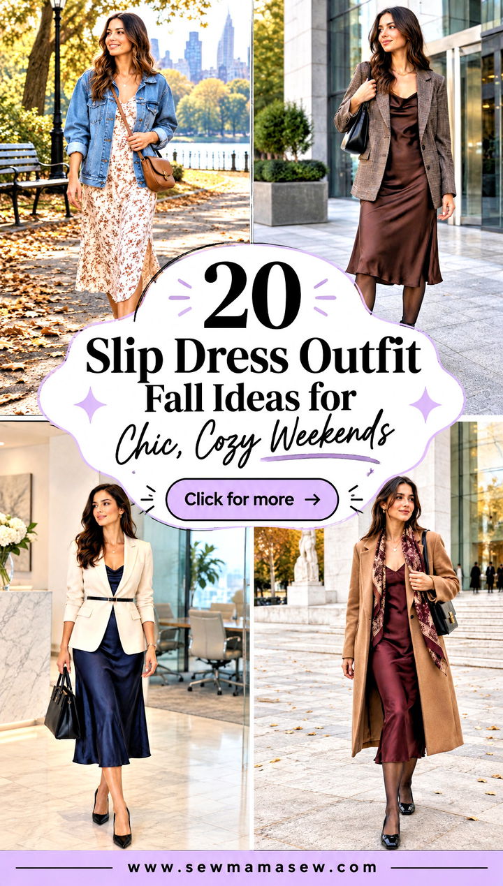 20 Slip Dress Outfit Fall Ideas for Chic Cozy Weekends - 20 Slip Dress Outfit Fall Ideas for Chic, Cozy Weekends