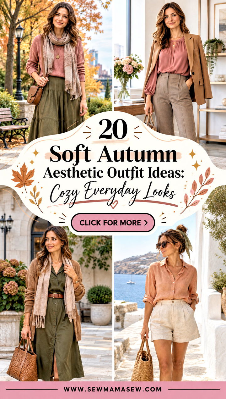 20 Soft Autumn Aesthetic Outfit Ideas Cozy Everyday Looks - 20 Soft Autumn Aesthetic Outfit Ideas: Cozy Everyday Looks